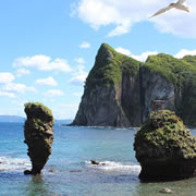 Ebisu, Daikoku-iwa and Cape Eboshi