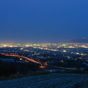 Night view with seven stars