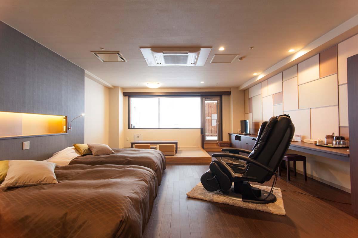 노천탕이 포함된 객실