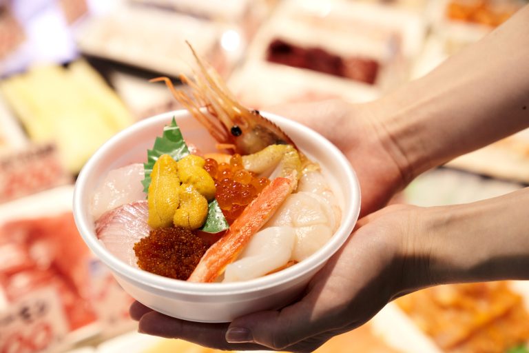 와쇼시장 갓테동