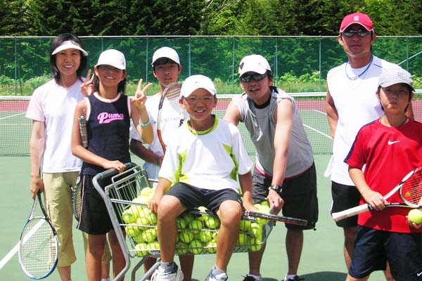 대자연을 느끼면서 온천욕을 하기 전에 시원하게 땀을 흘려 보십시오!