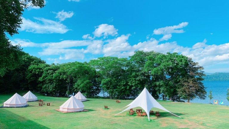 호텔 숙박과 글램핑, 사우나가 세트로 된 플랜