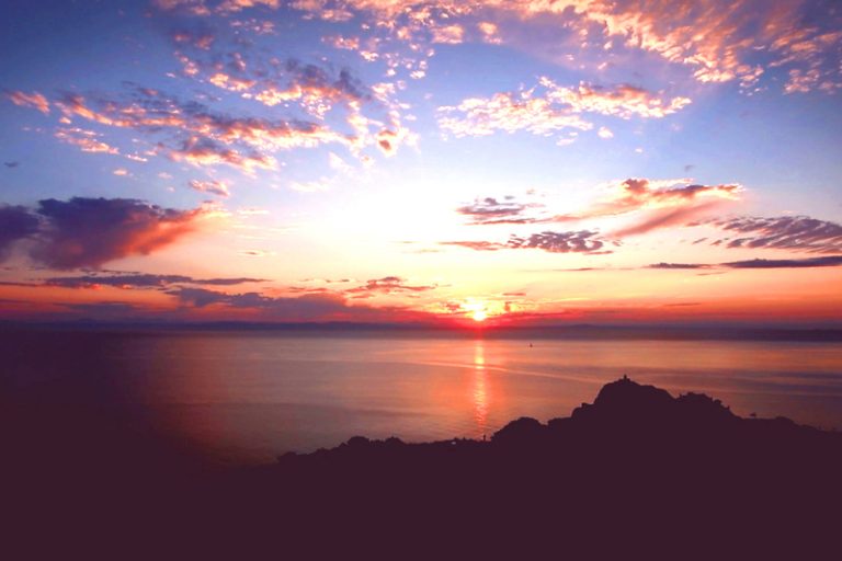 저녁놀 뿐만 아니라 아름다운 아침놀도